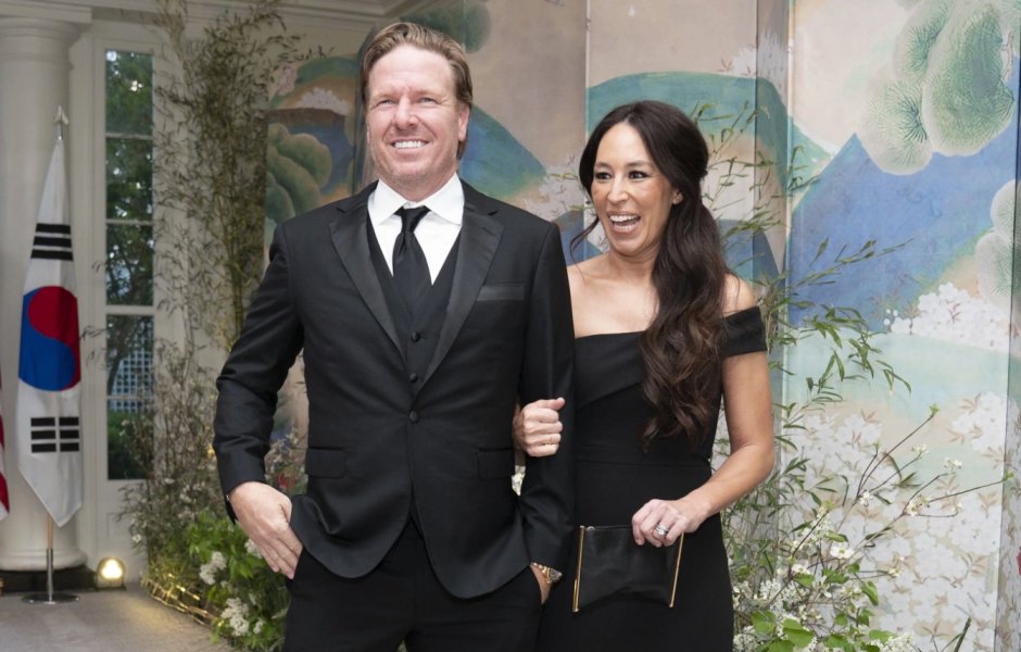 Joanna Gaines Black Gown