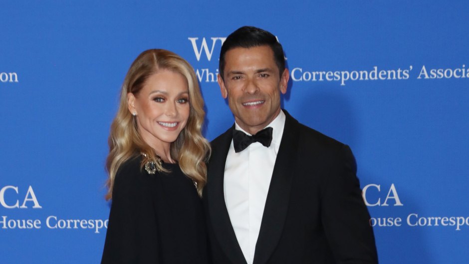 Kelly Ripa and husband Mark Consuelos attend White House Correspondents Dinner
