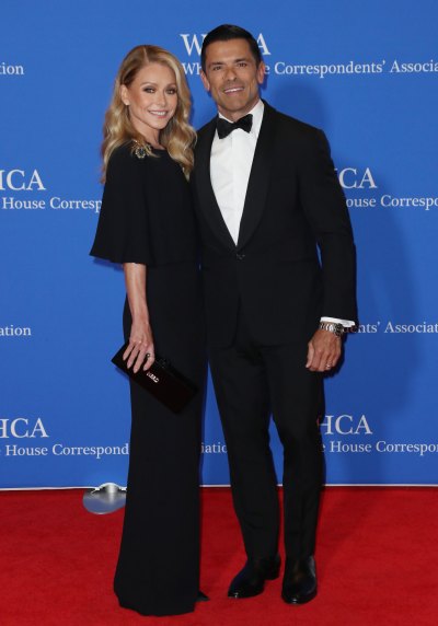Kelly Ripa and Mark Consuelos attend White House Correspondents' Dinner
