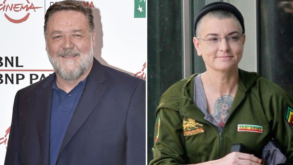 Russell Crowe and Sinead O'Connor