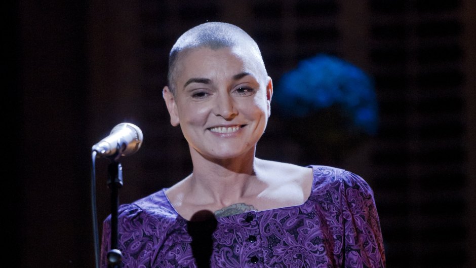 Sinead O'Connor performs on TV