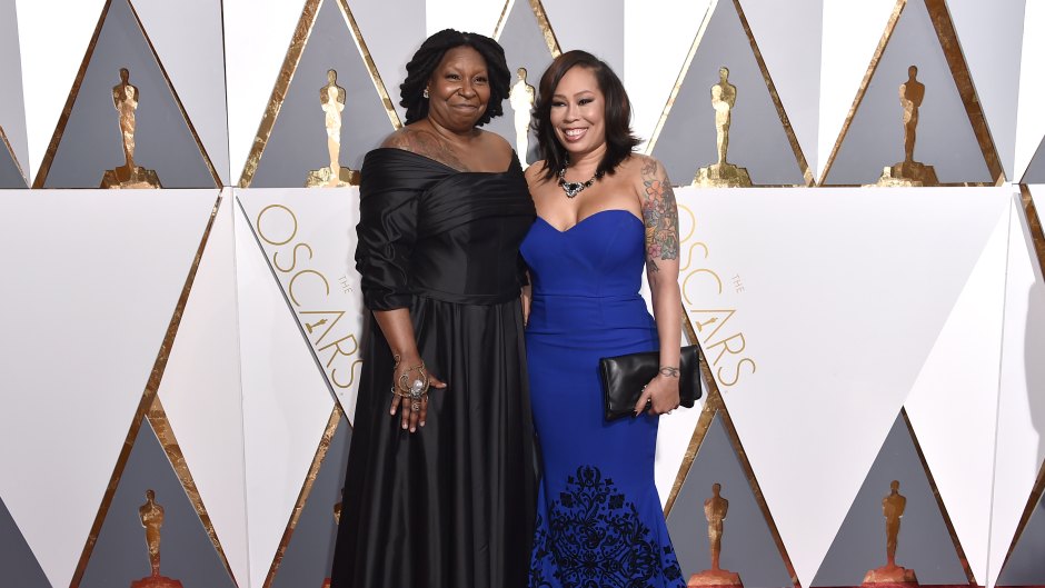 Whoopi Goldberg poses with daughter Alex Martin at Oscars