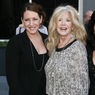 Joely Fisher and Connie Stevens at the Hollywood Chamber of Commerce