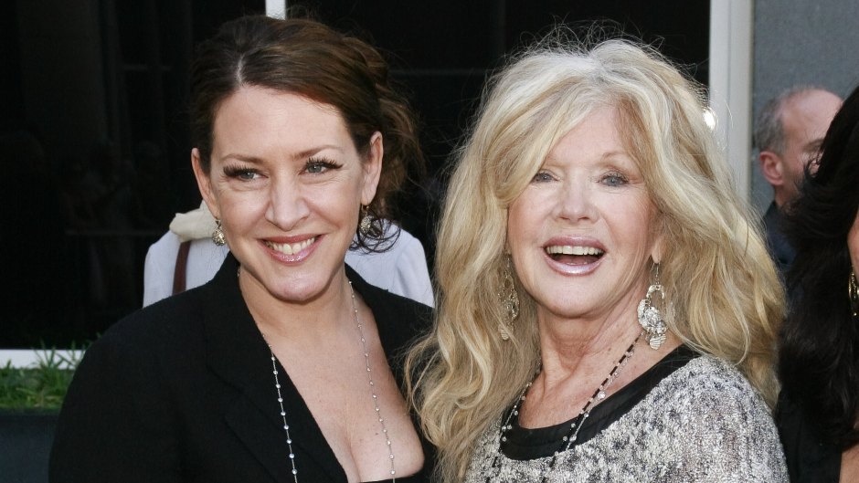 Joely Fisher and Connie Stevens at the Hollywood Chamber of Commerce
