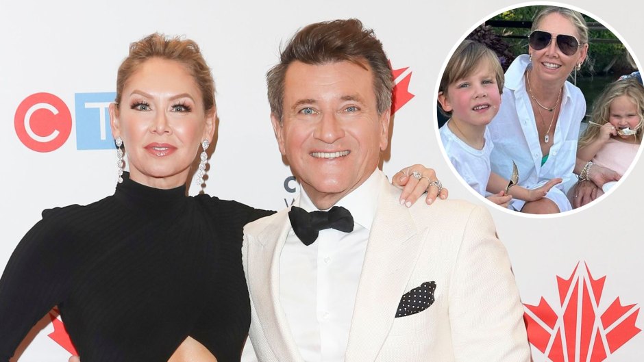 Robert Herjavec Vacations With Wife Kym Johnson and Kids 