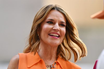 Savannah Guthrie wears orange outfit outside of 'Today' studio