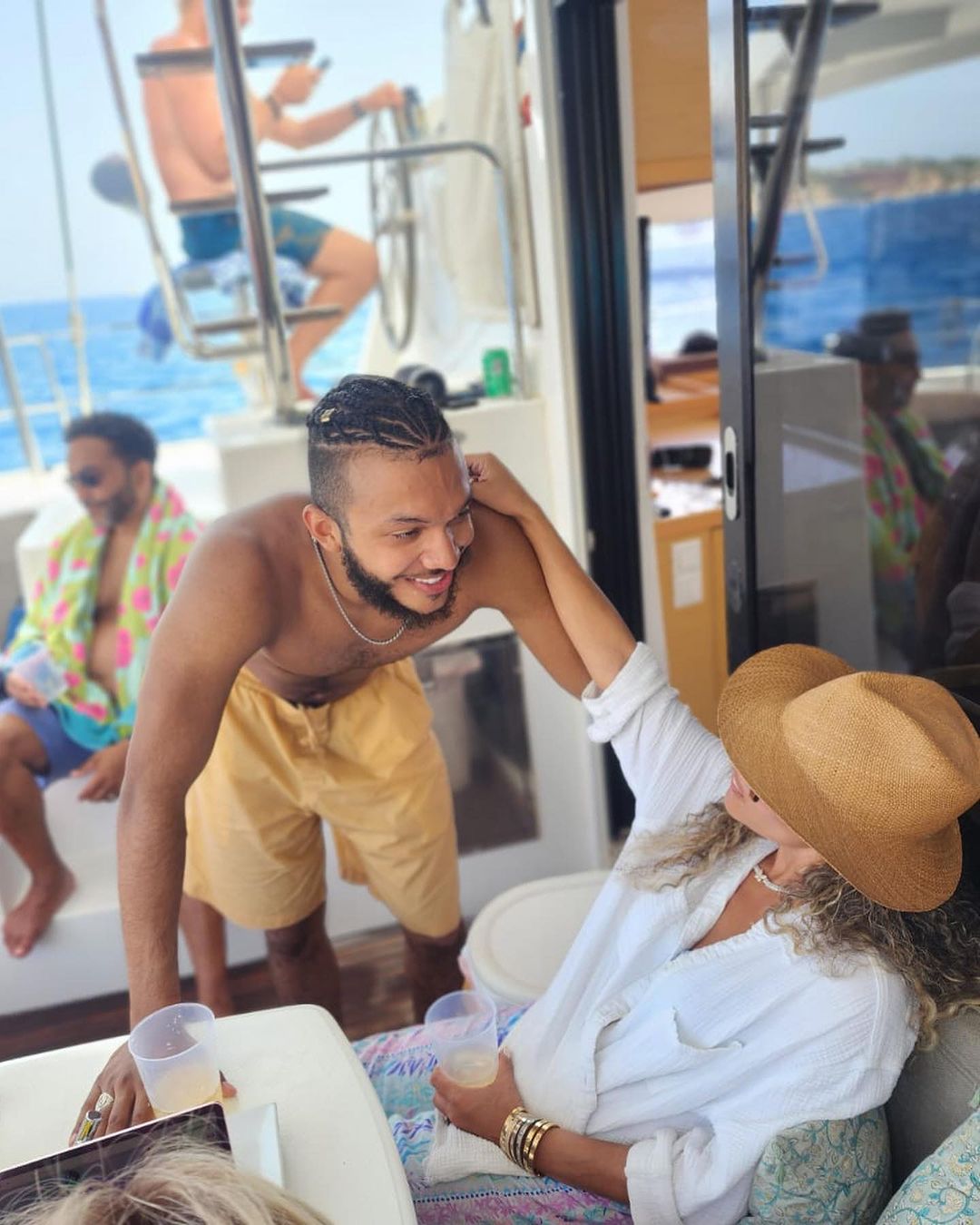 Sunny Hostin Vacations in Ibiza With Family: Photos