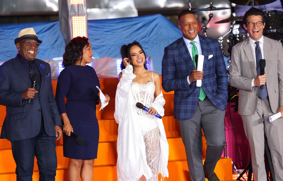 Becky G is seen performing at the Citi Concert Series for the 'Today' show