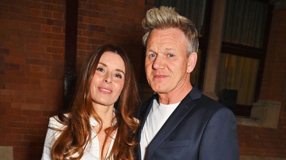Gordon Ramsay wears suit while standing next to wife Tana Ramsay