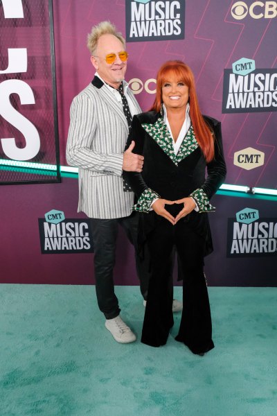 Cactus Moser and Wynonna Judd attend the 2023 CMT Music Awards