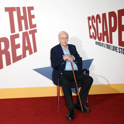 Michael Caine Makes Rare Red Carpet Appearance: Photos
