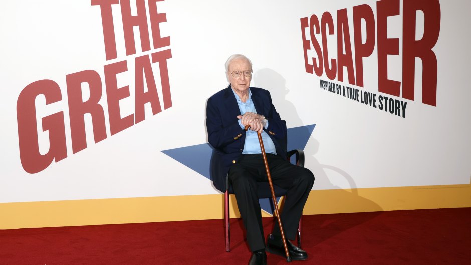 Michael Caine Makes Rare Red Carpet Appearance: Photos