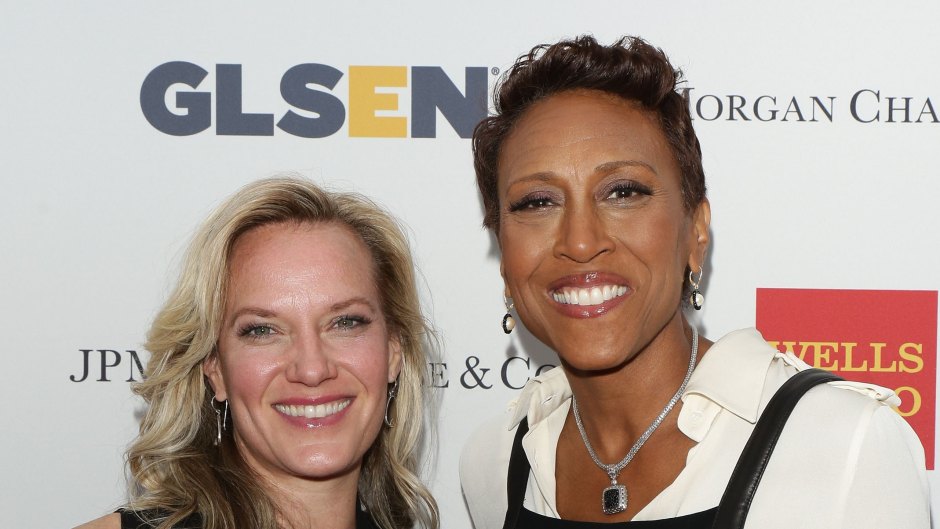 Robin Roberts and wife Amber Laign