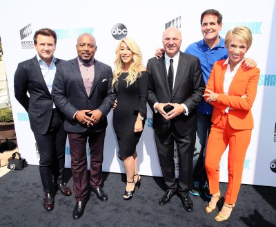 The 'Shark Tank' investors stand side by side
