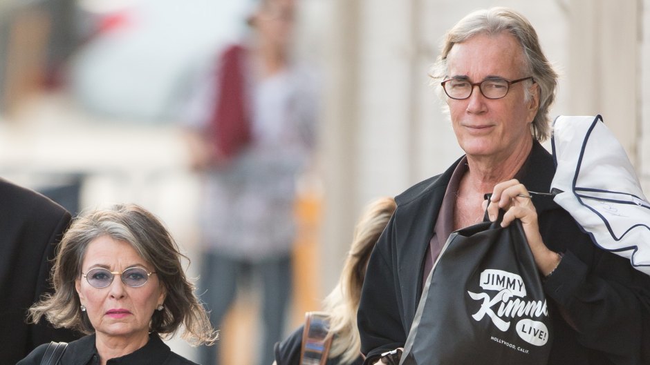 Roseanne Barr and Johnny Argent are seen in Hollywood