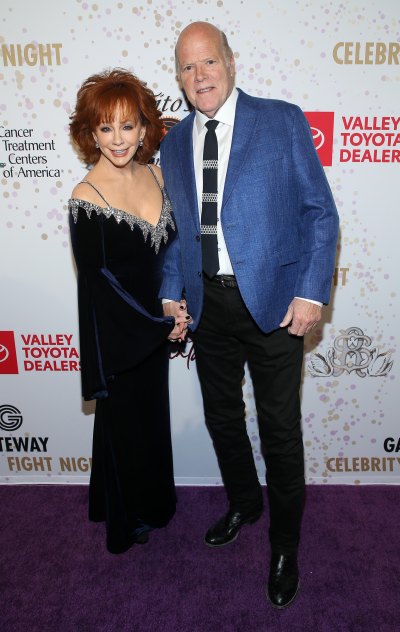 Reba McEntire and Rex Linn attend Inaugural Gateway Celebrity Fight Night 