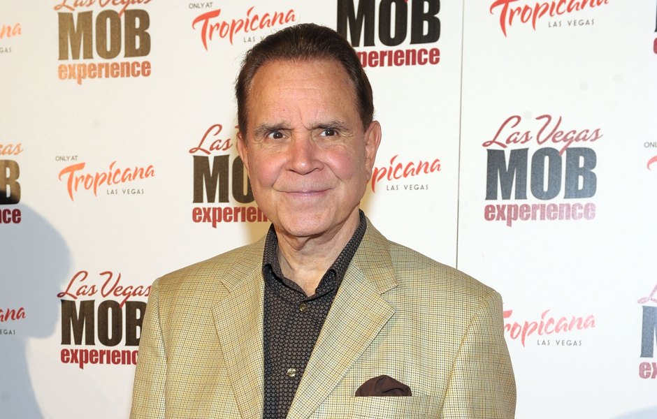 Rich Little arrives at Las Vegas Mob Experience at The Tropicana