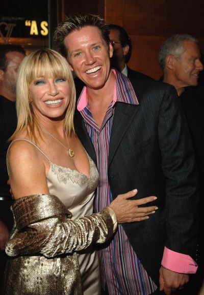 Suzanne Somers hugs son Bruce