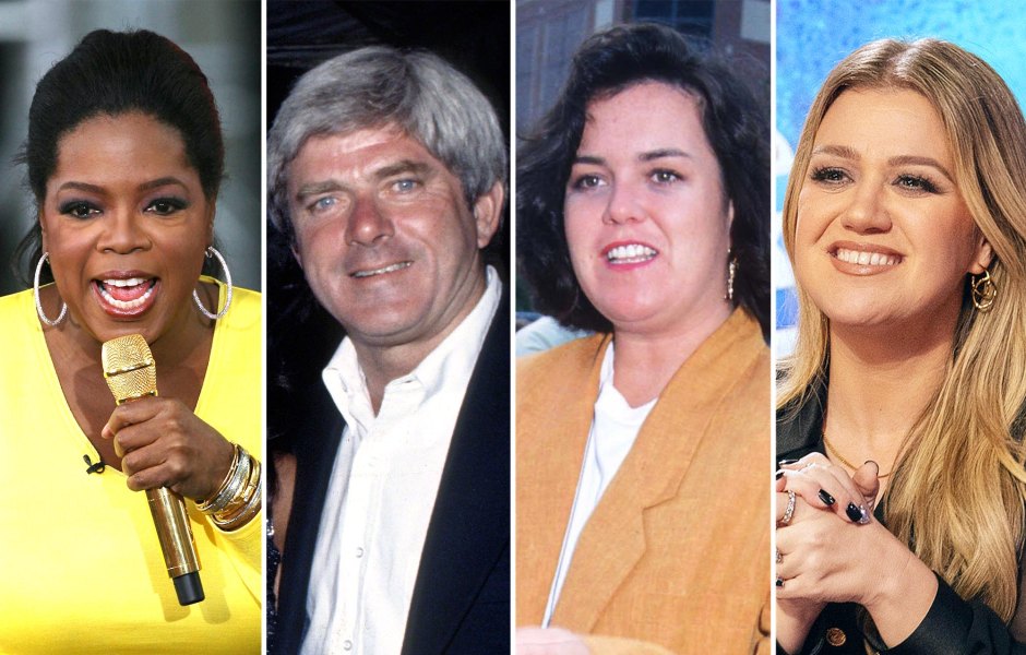 TV s Top Daytime Talk Show Hosts 524 Oprah, Phil Donahue, Rosie O'Donnell and Kelly Clarkson,
