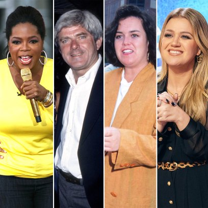 TV s Top Daytime Talk Show Hosts 524 Oprah, Phil Donahue, Rosie O'Donnell and Kelly Clarkson,