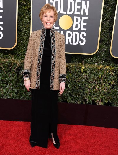 Carol Burnett arrives at the 76th Annual Golden Globe Awards