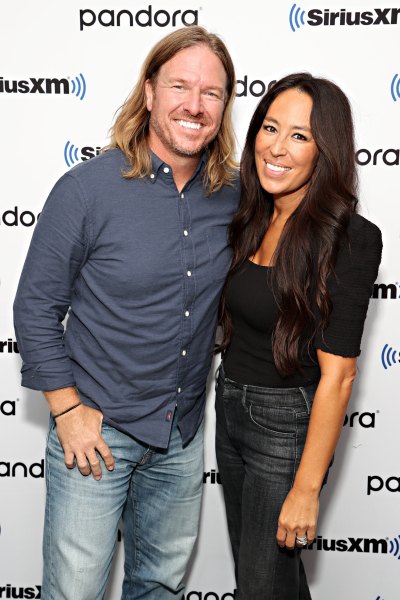 Chip Gaines smiles next to wife Joanna Gaines