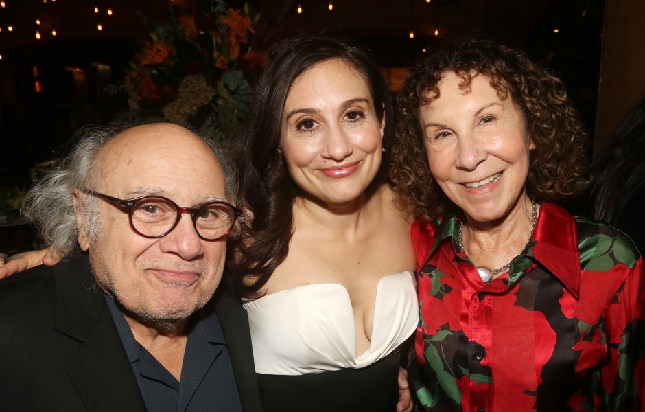 Danny DeVito Poses With Ex Rhea Perlman and Daughter Lucy