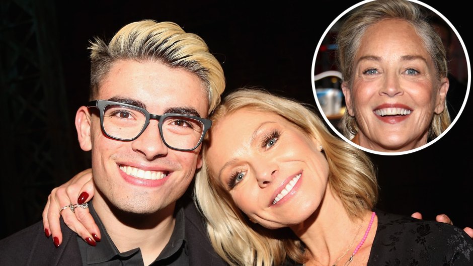 Kelly Ripa Tries to Set Son Michael Up With Sharon Stone