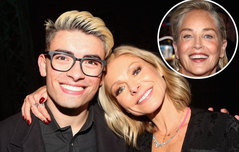 Kelly Ripa Tries to Set Son Michael Up With Sharon Stone