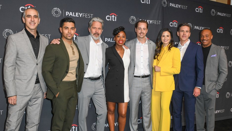 The cast of 'NCIS' poses together on red carpet