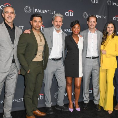 The cast of 'NCIS' poses together on red carpet