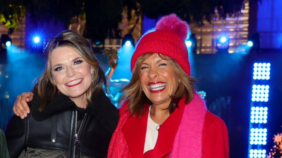 'Today' hosts in winter outfits at tree lighting
