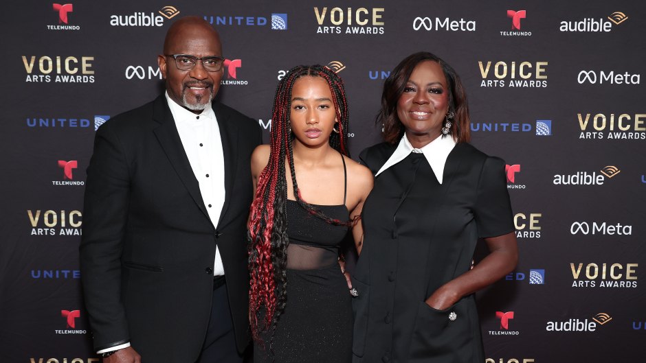 Julius Tennon, Genesis Tennon and Viola Davis make red carpet appearance as a family