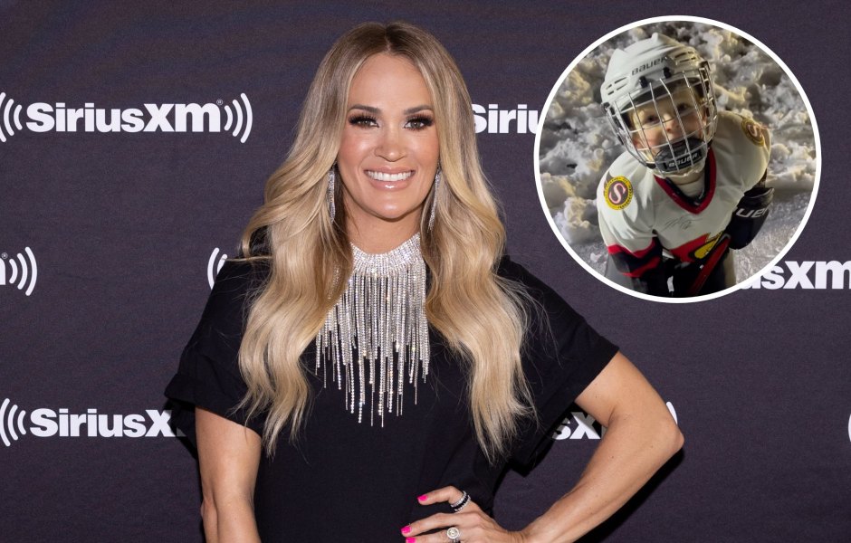 Carrie Underwood Celebrates Son Jacob’s 5th Birthday With Hockey