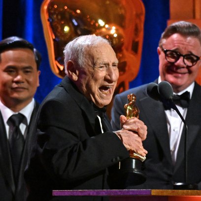 Mel Brooks Makes Rare Public Appearance to Accept Honorary Oscar