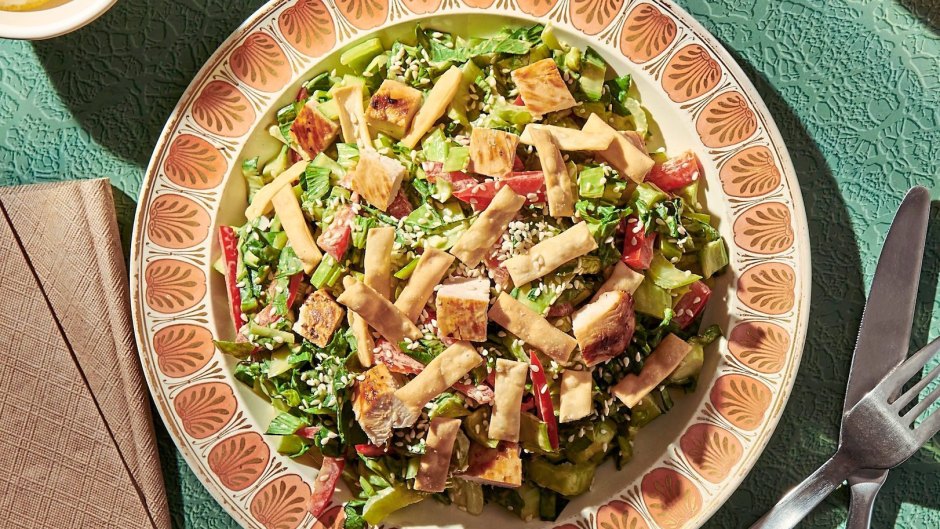 Salad Sensations for Dinner Recipes for Sesame Chicken Roasted Veggies