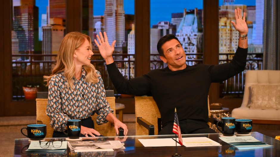 Kelly Ripa Compares Moment With Mark Consuelos to Mickey Mouse