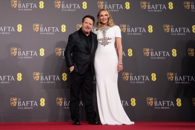 Michael J. Fox attends BAFTAs with wife Tracy Pollan