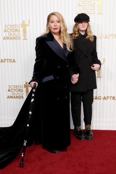 Christina Applegate and daughter Sadie on red carpet