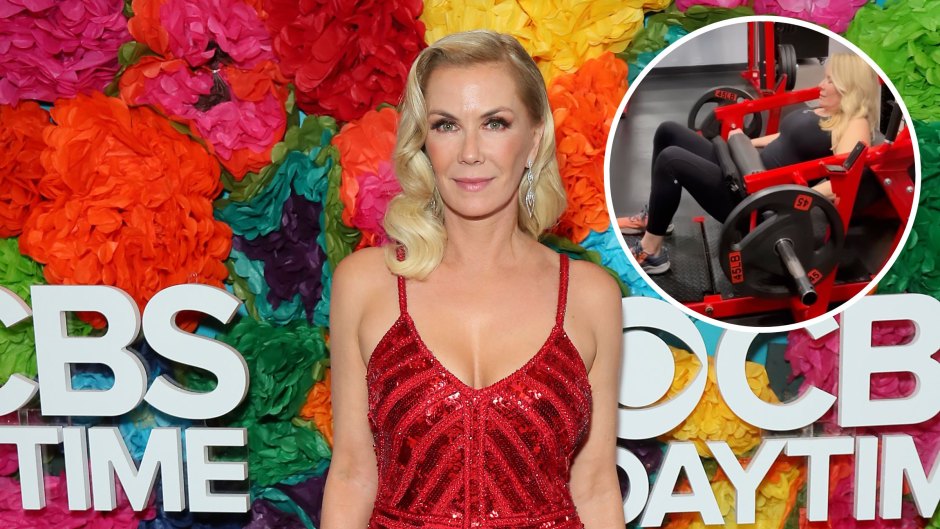 Katherine Kelly Lang Shows Off Intense Gym Workout in New Video