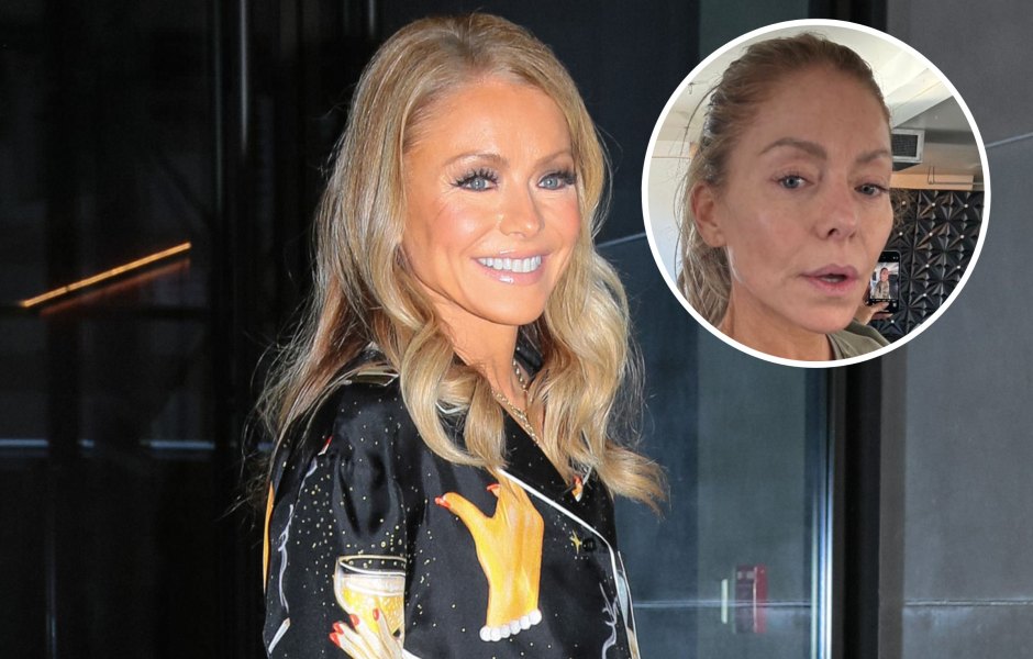 Kelly Ripa Shares Photos Wearing No Makeup After Sweating in LA Gym
