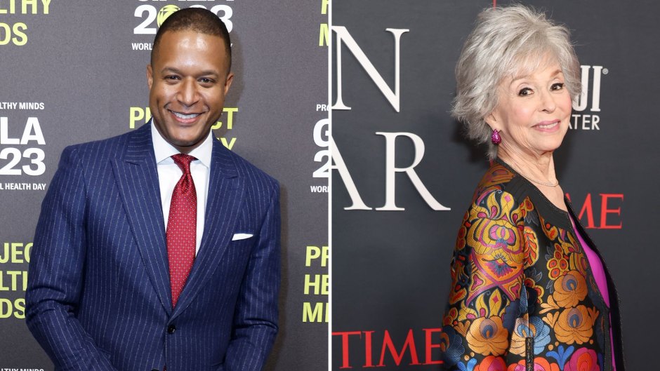 Rita Moreno Flirts With Craig Melvin on Today in Front of Wife
