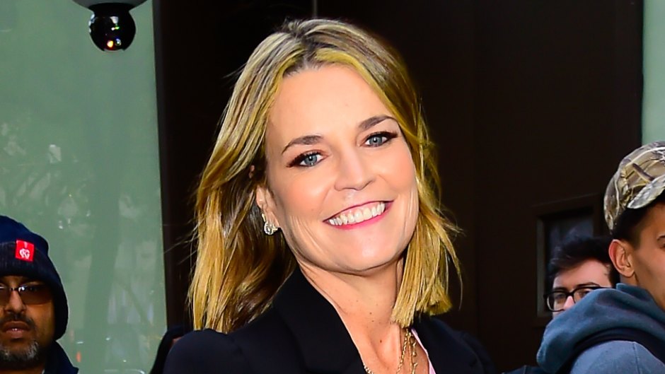 Savannah Guthrie Returns to Today Studio in NYC After Assignment