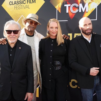 John Travolta Reunites With Pulp Fiction Cast on 30th Anniversary