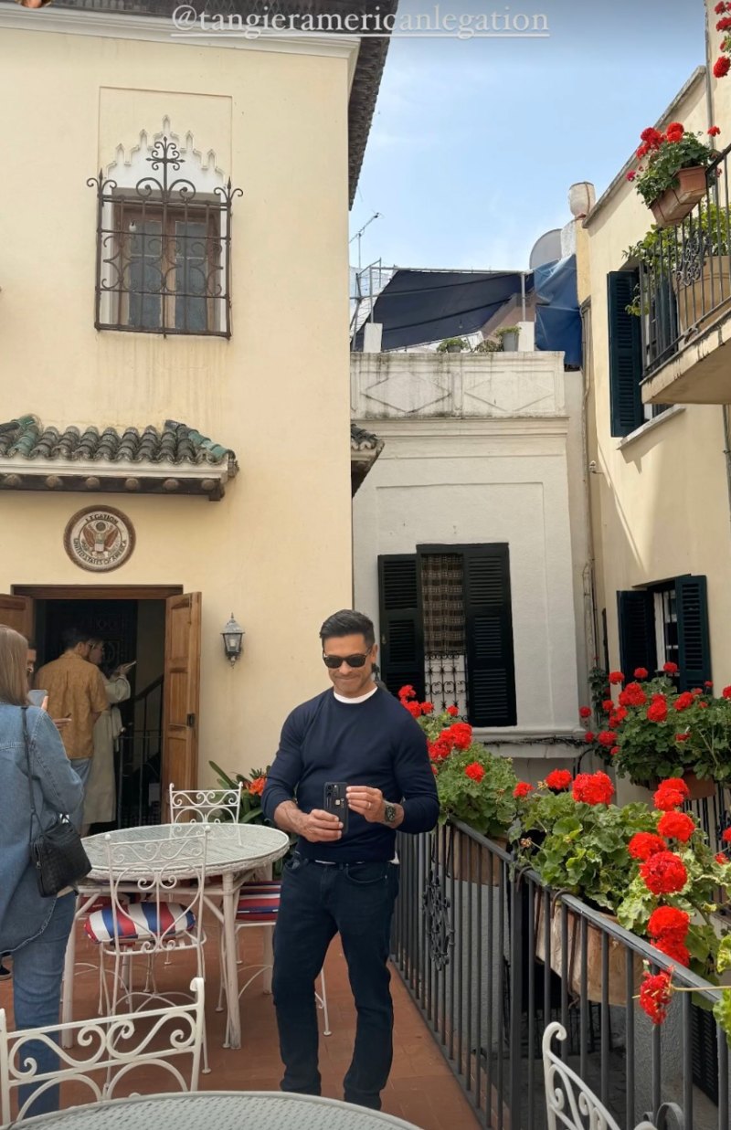 Mark Consuelos in Morocco